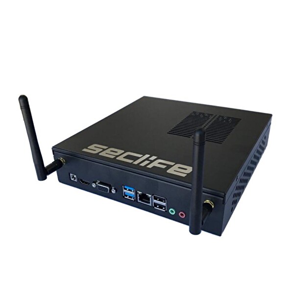 Seclife MP-408 I3-4130 8 GB RAM 128 GB SSD FreeDOS Siyah Mini Masaüstü Bilgisayar