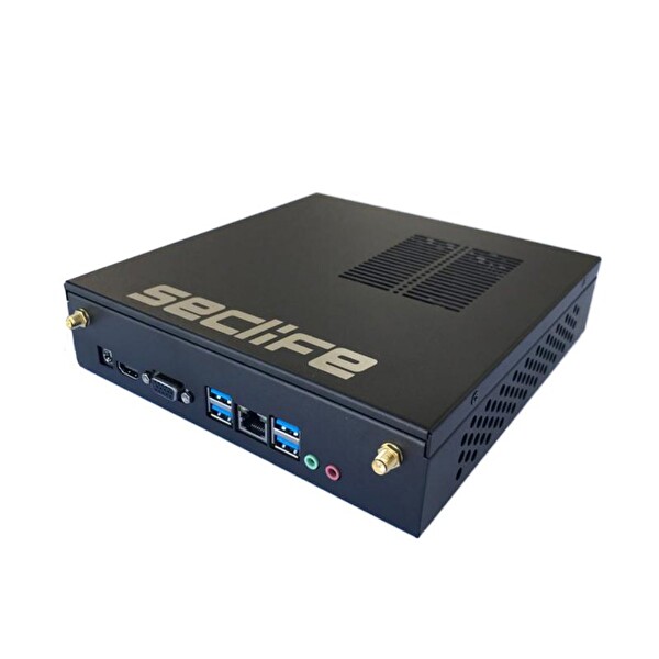 Seclife MP-525 i5-10400T 16 GB RAM 256 GB SSD FreeDOS Mini Masaüstü Bilgisayar Siyah
