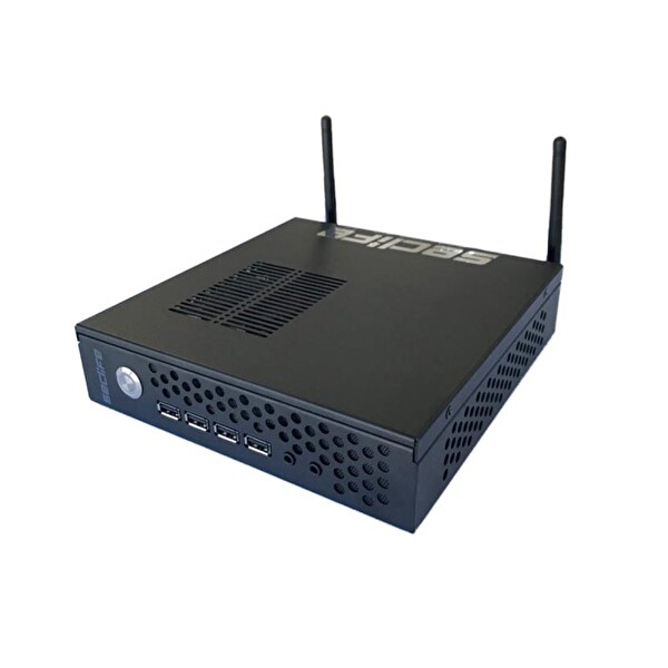 Seclife MP-515 i5-10400T 8 GB RAM 256 GB SSD FreeDOS Mini Masaüstü Bilgisayar Siyah
