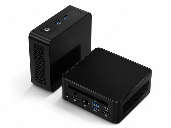 Seclife MP-Z045 Intel i5-12450H 8 GB RAM 500 GB SSD FreeDOS Mini Masaüstü Bilgisayar Siyah