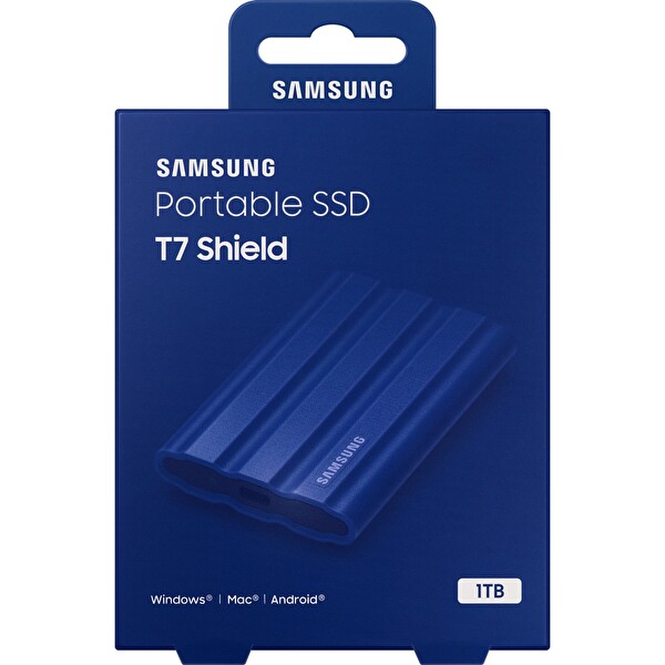 Samsung T7 Shield MU-PE1T0R/WW 1 TB USB 3.2 Mavi Taşınabilir SSD