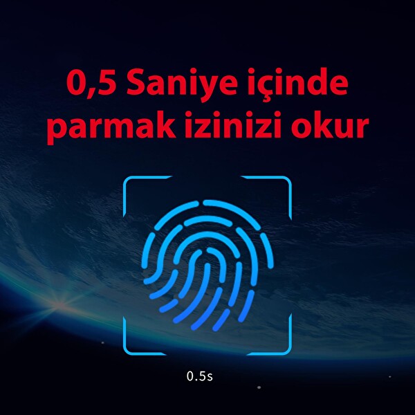 DM FD069 Parmak İzi Okuyuculu Şifreli USB 3.0 128 GB Flash Bellek