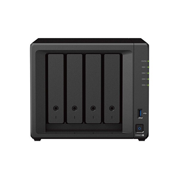 Synology Synology DS923PLUS02 Ryzen R1600 4 GB 2 TB HDD 4x3.5" Sata Desteği Raid (0-1-5-6-10) Nas Depolama Ünitesi