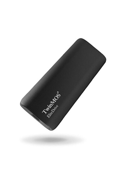 TwinMOS Elite Drive PSSDFGBMED32 512 GB USB 3.2 Type-C Siyah Taşınabilir SSD