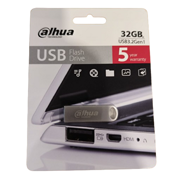 Dahua 32GB USB3.2 Gen1 Metal USB Flash Bellek U106