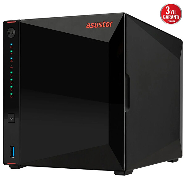 Asustor Nimbustor 4 Gen 2 AS5404T Intel N5105 4 GB RAM NAS Depolama Cihazı