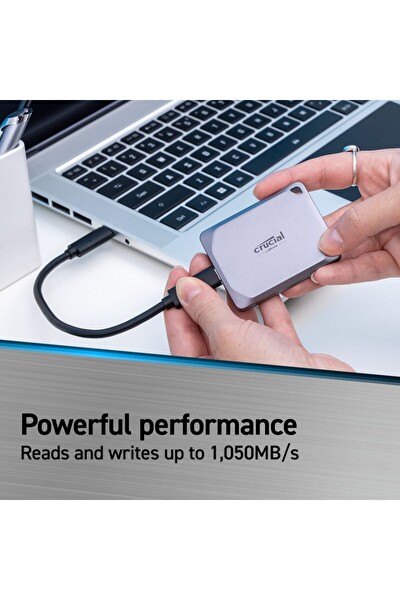 Crucial X9 Pro 4TB Taşınabilir SSD CT4000X9PROSSD9