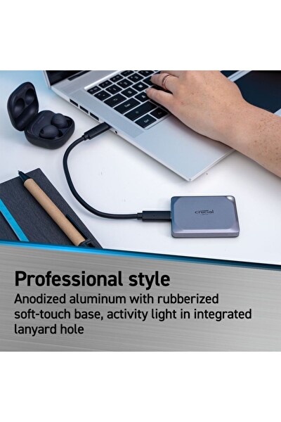 Crucial X9 Pro 4TB Taşınabilir SSD CT4000X9PROSSD9