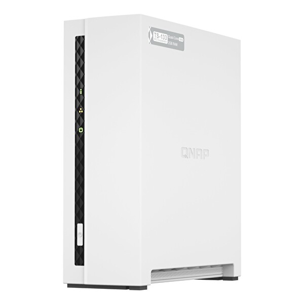 Qnap TS-133 (1x24 TB Desteği) RAID (0) NAS Depolama Ünitesi