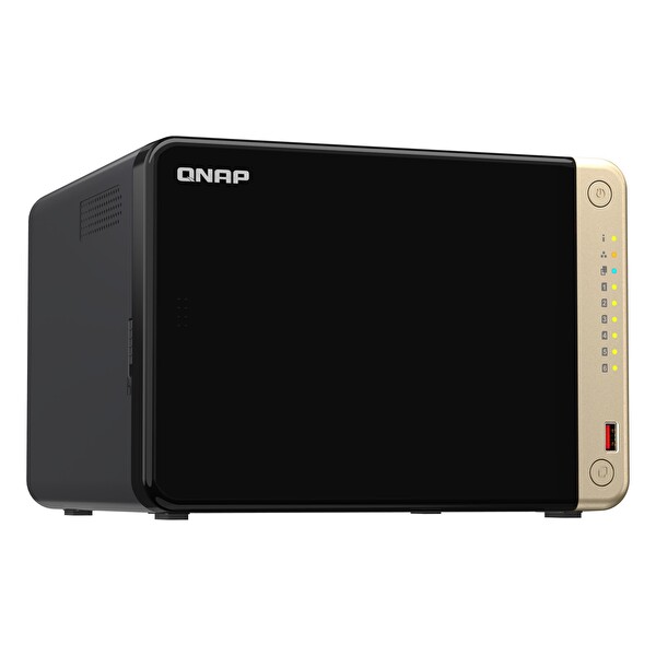 Qnap TS-664 (6x24 TB Desteği) RAID (0-1-5-6-10-50) NAS Depolama Ünitesi