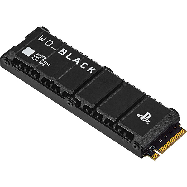 WD Black 2TB SN850P 7300MB/S-6600MB/s PS5 Konsolları için Resmi Lisanslı Soğutuculu NVMe M.2 SSD WDBBYV0020BNC-WRSN