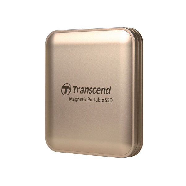 Transcend TS1TESD420G 1 TB USB Type - C 20 Gbps 2000 MB/s Magsafe Gold Harici Taşınabilir SSD
