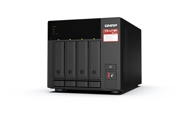 Qnap TS-473A 8 GB 6 Yuvalı 250 TB Destekli NAS Depolama Ünitesi