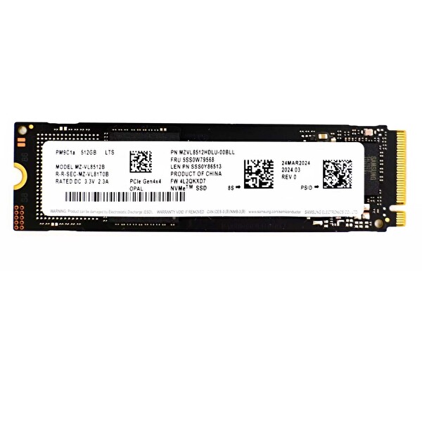 Samsung PM9C1A 512 GB 3300/1250 MB/s Gen4x4 22x42 M.2 NVMe SSD