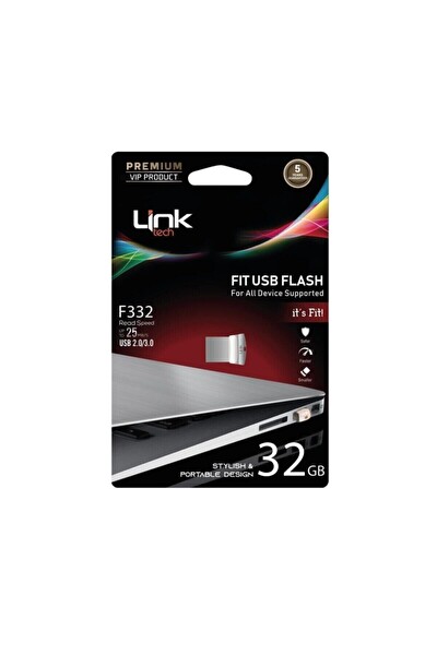 Linktech F332 Fit Premium 25mb/s 32 GB Mini Usb Flash Bellek
