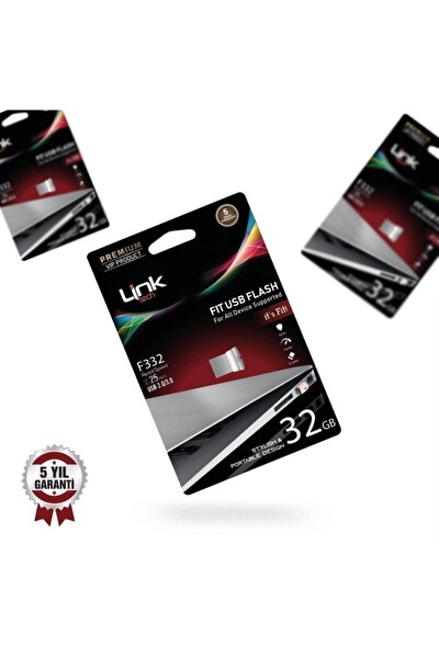 Linktech F332 Fit Premium 25mb/s 32 GB Mini Usb Flash Bellek