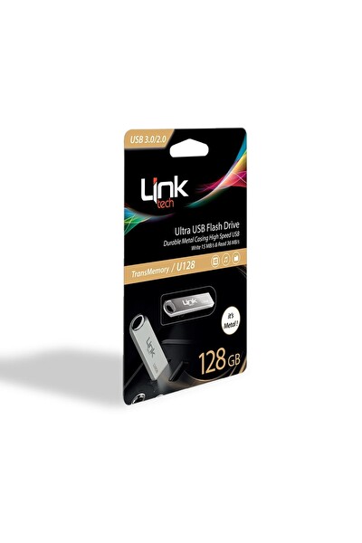 Linktech U128 Ultra 128 GB Metal 36mb/s Usb Bellek