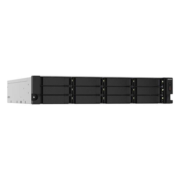 QNAP TS-1232PXU-RP (12x24TB Desteği) RAID (0-1-5-6-10-50-60) NAS Depolama Ünitesi