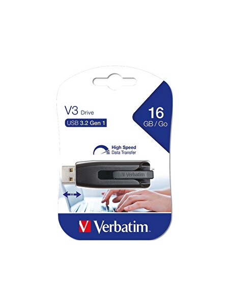 Verbatim 16 GB USB 3.0 V3 USB Bellek