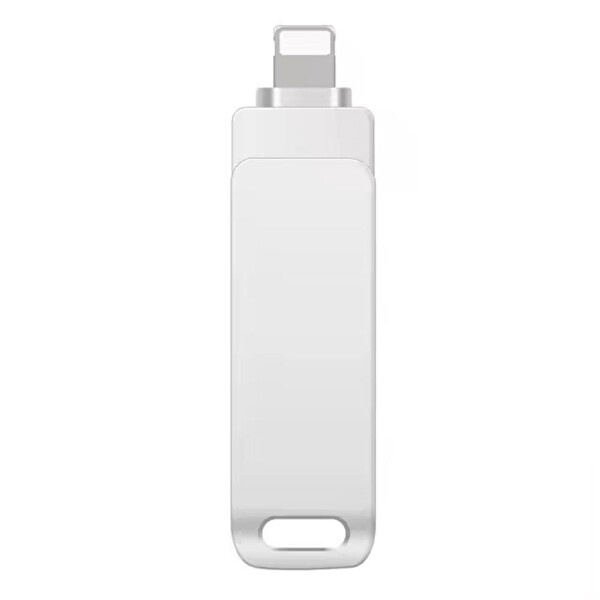 Hzl Store 128 GB iPhone Uyumlu USB Flash Bellek OTG Lightning ve USB Girişli Yedekleme ve Taşıma