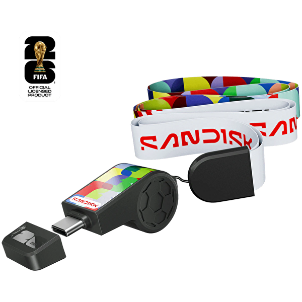 Sandisk 64 GB USB-C FIFA Dünya Kupası 2026 Sürümü USB Bellek