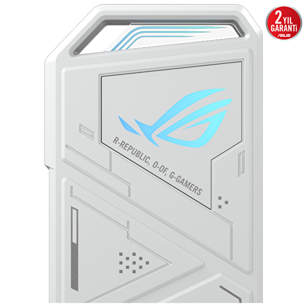 Asus ROG Stix Arion M.2 NVMe Beyaz SSD Kutusu