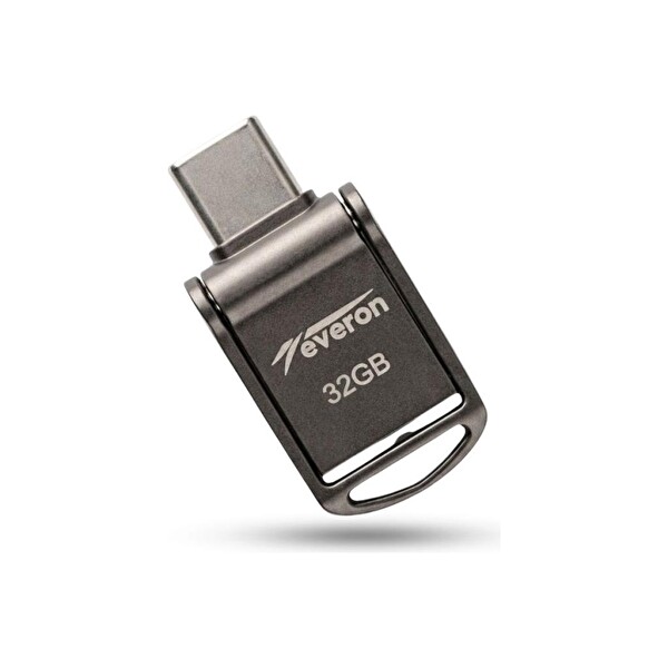 Everon EVR-OTG-32 32 GB TypeC USB OTG 3.0 Metal Flash Bellek