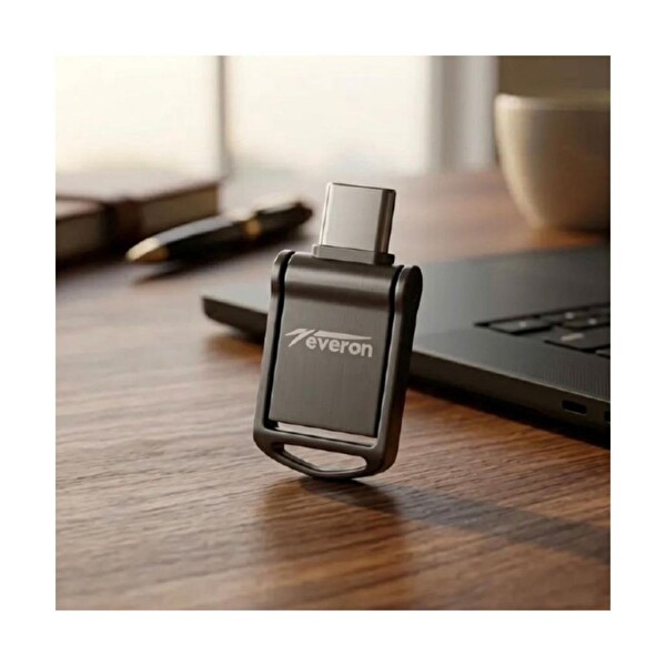 Everon EVR-OTG128 128 GB TypeC USB OTG 3.0 Metal Flash Bellek