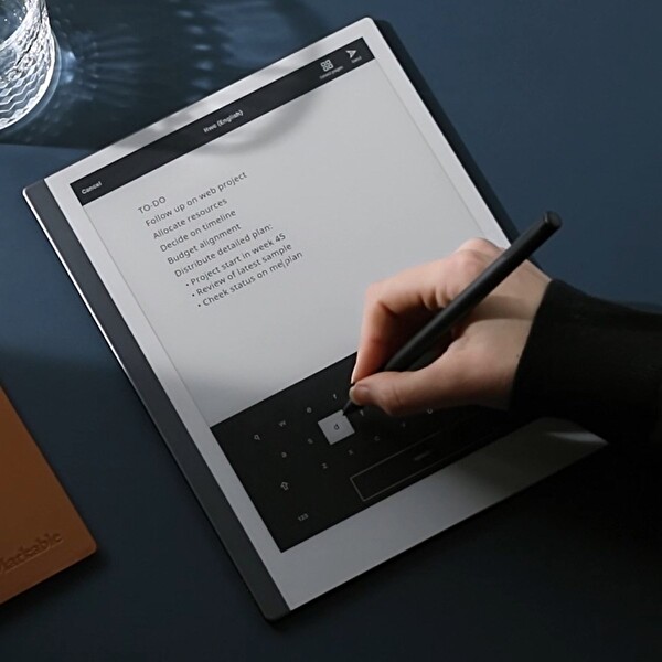 Remarkable 2 Paper Tablet + Marker Plus + Siyah Kapaklı Kılıf