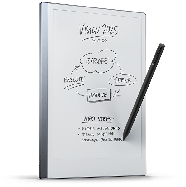 Remarkable 2 Digital Paper Tablet + Marker Plus + Kapaklı Gri Kılıf 335