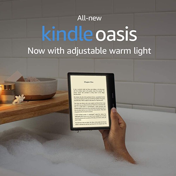 kindle oasis 10世代 32GB Amazon Kindle Oasis 10. Nesil Warmlight 7