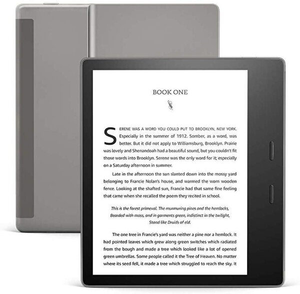 Amazon Kindle Amazon Kindle Oasis 7" 32 GB Gri E-Kitap Okuyucu + Orijinal Kılıf ve Orijinal Şarj Adaptörü