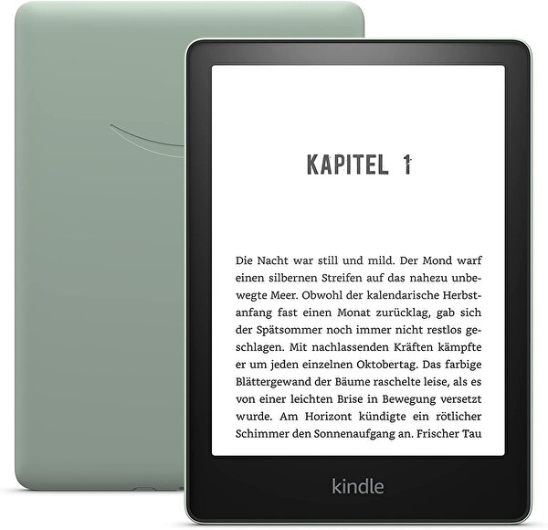 Amazon Kindle Amazon Kindle Paperwhite 5 6.8" 16 GB Reklamlı Yeşil E-Kitap Okuyucu