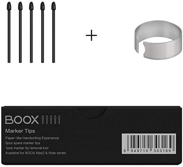 Onyx Boox
										Onyx Boox Wacom Stylus 5 Adet Yedek Kalem Uçları