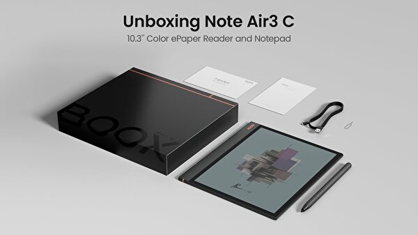 ONYX BOOX Note Air 3 C 10.3 Color ePaper Tablet eReader 4GB RAM 64GB SSD