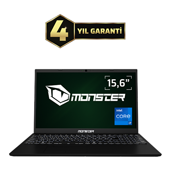 Monster Huma H5 V4.2.10 Black Intel Core i7-1255U 15.6