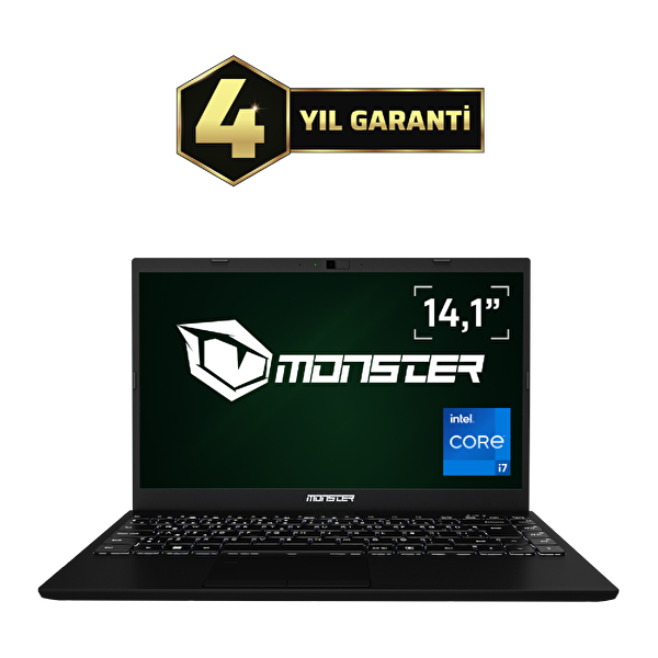 Monster Huma H4 V5.2.13 Black Intel Core i7-1255U 14.1