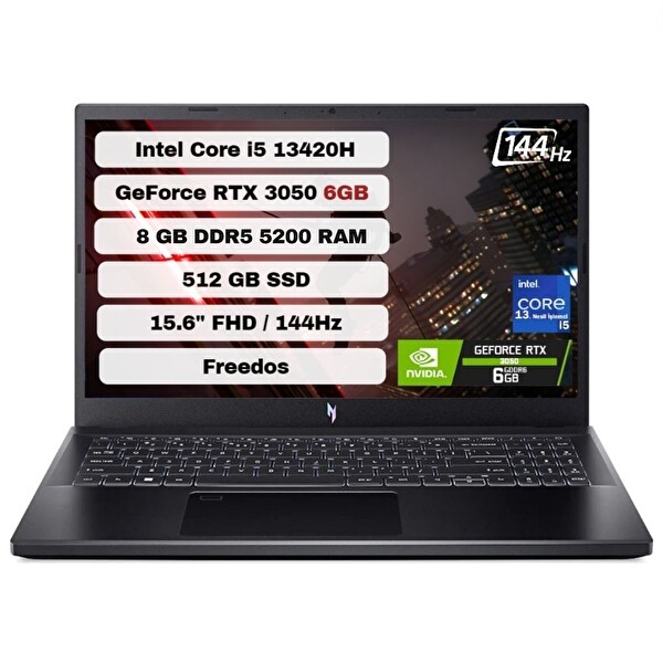 Acer Nitro V 15 ANV15-51 NH.QNCEY.001 Intel Core i5 13420H 15.6