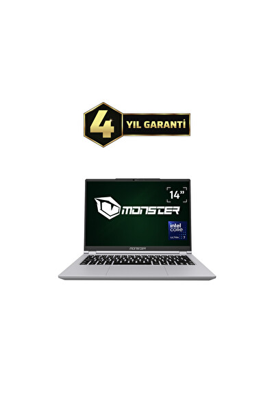 Monster Huma H4 V6.1.4 Core Ultra 7 155H 16 GB RAM 1 TB SSD Intel Arc Graphics FreeDOS 14