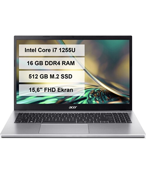 Acer Aspire 3 A315-59-79U8 NX.K6TEY.005 Intel Core i7 1255U 15.6
