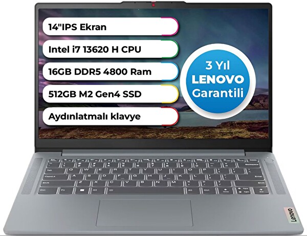 Lenovo Ideapad 3 Slim Case 83EL005ATR i7 13620H 10 Core 14