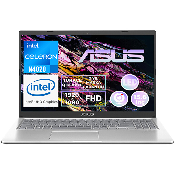 Asus X515 X515MA-EJ954W 006 Intel Celeron N4020 15.6