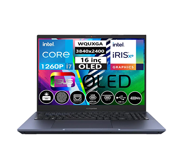 Asus ExpertBook B5602CBA-I71260165AR31 Intel Core i7-1260P 16