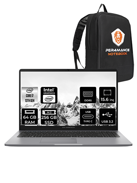 Asus ExpertBook P1 P1503I716512G0DP331 Intel Core i7-13620H 15.6
