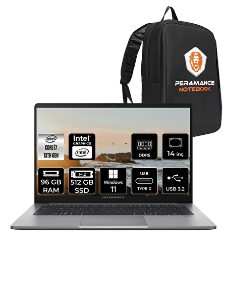 Asus ExpertBook P1 P1403I716512G0DP417 Intel Core i7-13620H 14