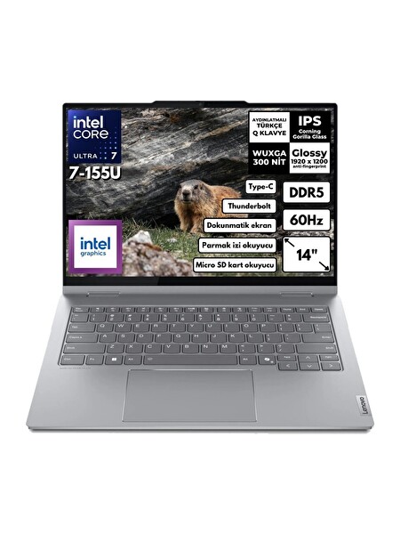 Lenovo ThinkBook 14 G4 Ultra 7 155U 32 GB DDR5 RAM 4 TB SSD Intel Graphics 14
