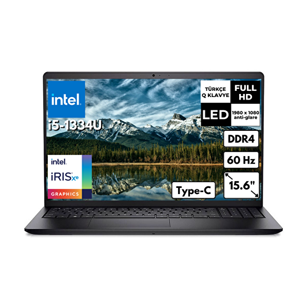 Dell Vostro 3530 Intel Core i5-1334U 24 GB RAM 512 GB SSD Iris Xe Graphics 15.6