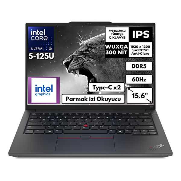 Lenovo ThinkPad E14 Gen 6 Ultra 5 125U 16 GB RAM 4 TB SSD Intel Graphics 14