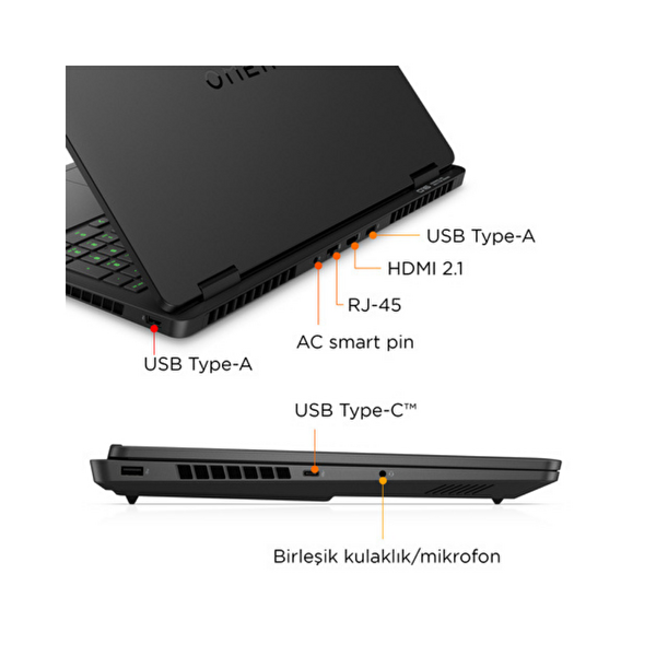 HP Omen 16-am0018nt Ultra 7-255H 32 GB DDR5 RAM 4 TB SSD RTX5060 16
