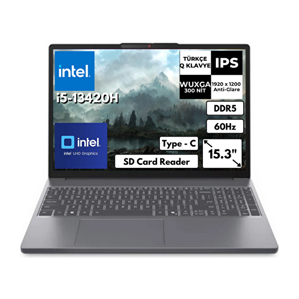 Lenovo IdeaPad Slim 3 15IRH10 i5-13420H 24 GB 1 TBSSD UHD Graphics 15.3
